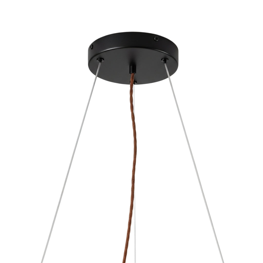 Lampada a sospensione minimalista Miravelle con paralume in pietra naturale per sala da pranzo
