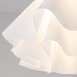 Load image into Gallery viewer, Lustra Pleated Acrylic Ceiling Light – Retro Brass Flush Mount for Dining Room and Bedroom
