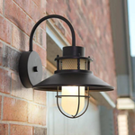 Load image into Gallery viewer, Luminous Outdoor Torch Metal Outdoor Wall Lamp