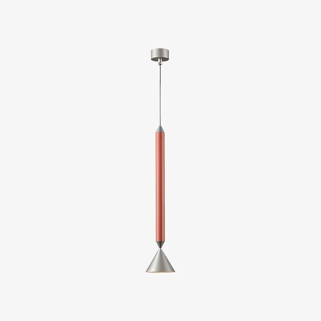 Vertara Minimal Cone Pendant Light – Sleek Architectural Hanging Lamp for Dining and Kitchen