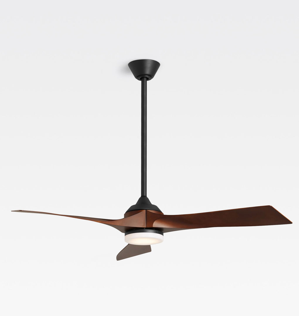 Sleek Ceiling Fan with LED Light - Transform Your Room Design