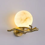 Bild in die Galerieansicht laden, Retro Zweige Alabaster Wandleuchte
