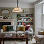 TF Allanton Art Deco hanglamp - elegante glazen plafondlamp voor elegante woonkamer en eetkamer