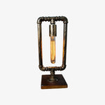 Cargar imagen en el visor de la Galería, Remi retro industrial pipe table lamp