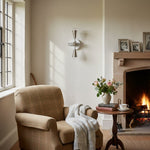 Load image into Gallery viewer, Pyralis Cone Art Deco Brass Sconce - Industrial Vanity Light
