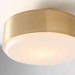 Load image into Gallery viewer, Bolvira Metal Flush Mount - Contemporary Ceiling Light with Subtle Glow
