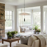 Afbeelding laden in galerijweergave, Plumeo Flamingo Meerdere Lagen Hanglamp - Minimalistisch Lichtarmatuur voor Moderne Woonkamers N54