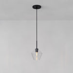 Load image into Gallery viewer, Merin Transparent Glass Sculpture Geometric Chandelier
