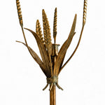 Afbeelding laden in galerijweergave, Vintage Brass Wheat Floor Candle Holder