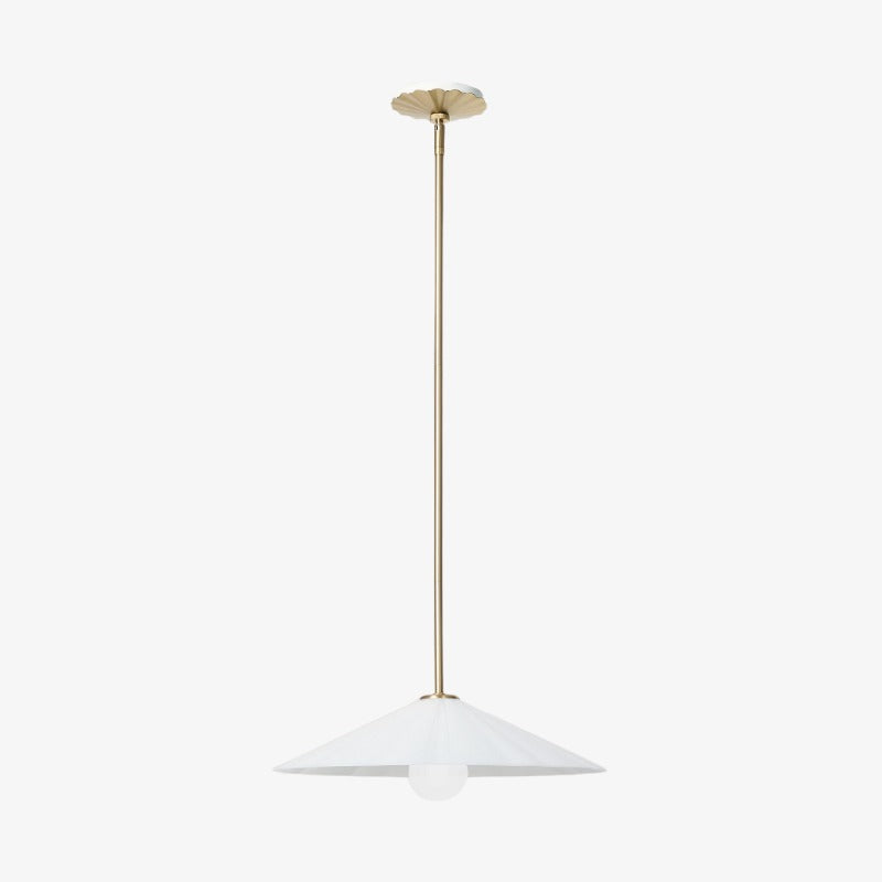 Suspension à Hauteur Réglable Mivie - Design Moderne en Verre Ondulé pour Salles à Manger et Cuisines