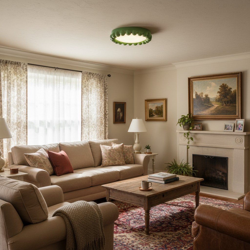 Orilux Sculpturale Plafondlamp – Hars en Acryl Verlichting voor Huizen