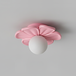 Bild in die Galerieansicht laden, Cream Bloom Blumen Deckenlampe