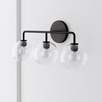 Load image into Gallery viewer, Selvion Artistic Globe Sconce Light - Handcrafted Glass Sculptural Wall Fixture
