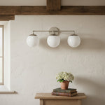 Load image into Gallery viewer, Glorica Glass Wall Sconce - Modern Vintage Vanity Light Fixture
