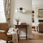 Load image into Gallery viewer, Glorica Glass Wall Sconce - Modern Vintage Vanity Light Fixture
