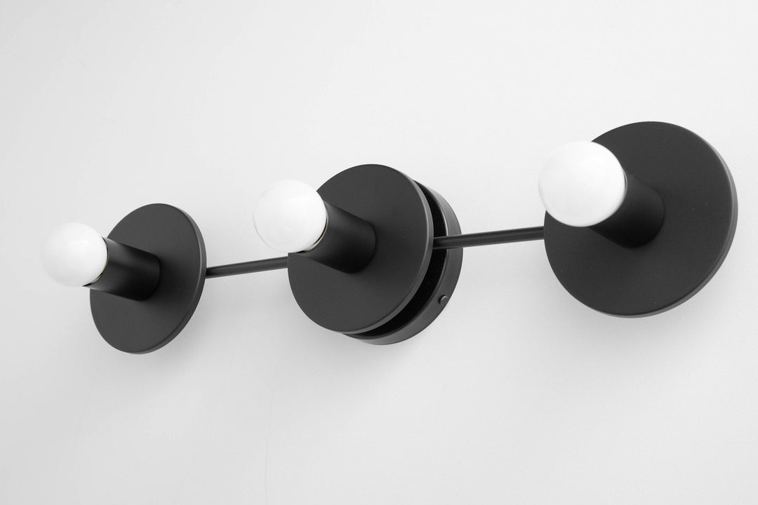 Radiro Globe Triple Sphere Modern Vanity Light for Bathroom