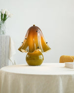 Load image into Gallery viewer, Bellina Decorative Table Lamp - Sculptural Bell Flower Shape
