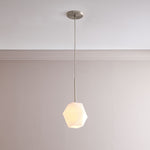 Load image into Gallery viewer, Talvior Faceted Pendant Light – Adjustable Glass Light Fixture
