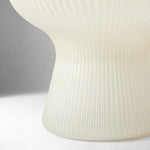 Load image into Gallery viewer, Novarise Ribbed Glass Table Lamp – Textured Glass Accent Lighting
