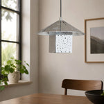 Cargar imagen en el visor de la Galería, Bauhaus Hollow Silver Single Pendant Light