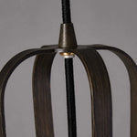 Cargar imagen en el visor de la Galería, Pendant cord and upper frame connection detail