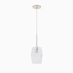 Load image into Gallery viewer, Talvior Faceted Pendant Light – Adjustable Glass Light Fixture
