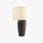 Afbeelding laden in galerijweergave, Ceruna Tafellamp met Gestructureerde Keramische Voet en Zachte Gloed voor Nachtkastje in Slaapkamer