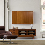 Load image into Gallery viewer, Ulvara Modern Table Lamp - Glass Globe and Tapered Base for Bedroom Glow
