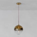 Load image into Gallery viewer, Selvion Sculptural Globe Pendant Light - Modern Glass Pendant Lamp - Sleek Design
