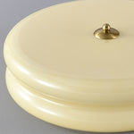 Bild in die Galerieansicht laden, Opalix Sanft geschwungene Deckenleuchte – Art Deco inspirierte dekorative Deckenlampe für Innenräume N08