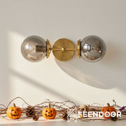 Lumio Globe Vertical Bar Modern Wall Light for Bathroom Vanity