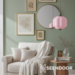 Load image into Gallery viewer, Eloise Vintage Glass Chandelier - Milk Glass Home Accent
