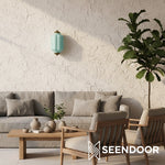 Load image into Gallery viewer, Eloise Brass Wall Sconce – Elegant Milk Glass Vintage Lighting
