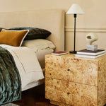 Load image into Gallery viewer, Diora Table &amp; Floor Lamps - Linen Shade Modern Linear Style Sophisticated Accent
