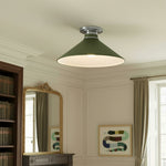 Load image into Gallery viewer, Aurenza Timeless Flush Mount Light - Farmhouse Design with Simple Elegant Charm
