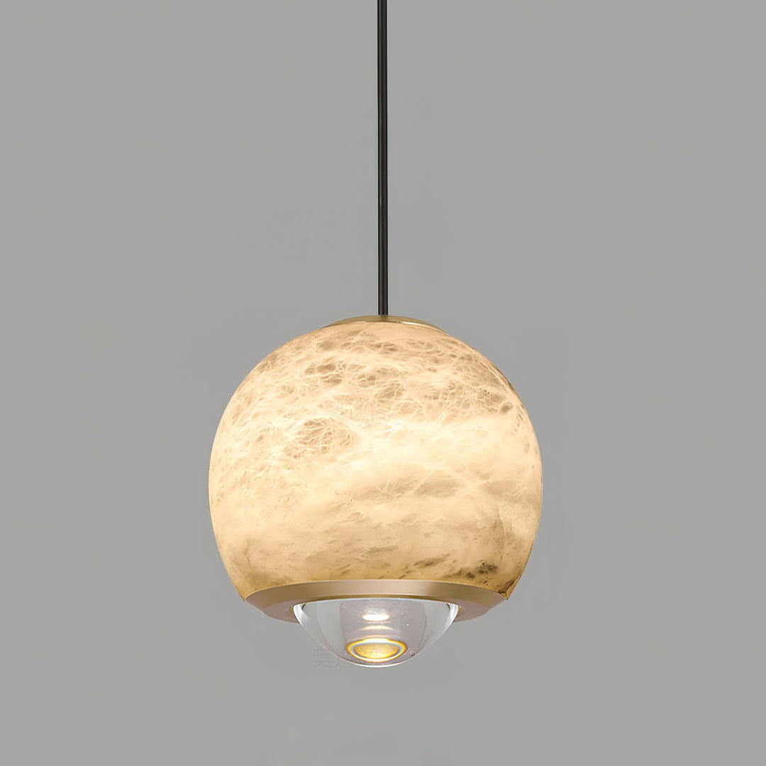 Ferox Alabaster-Pendelleuchte