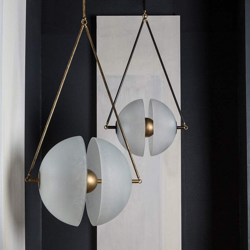 Lampada a sospensione moderna nordica Eclat in vetro