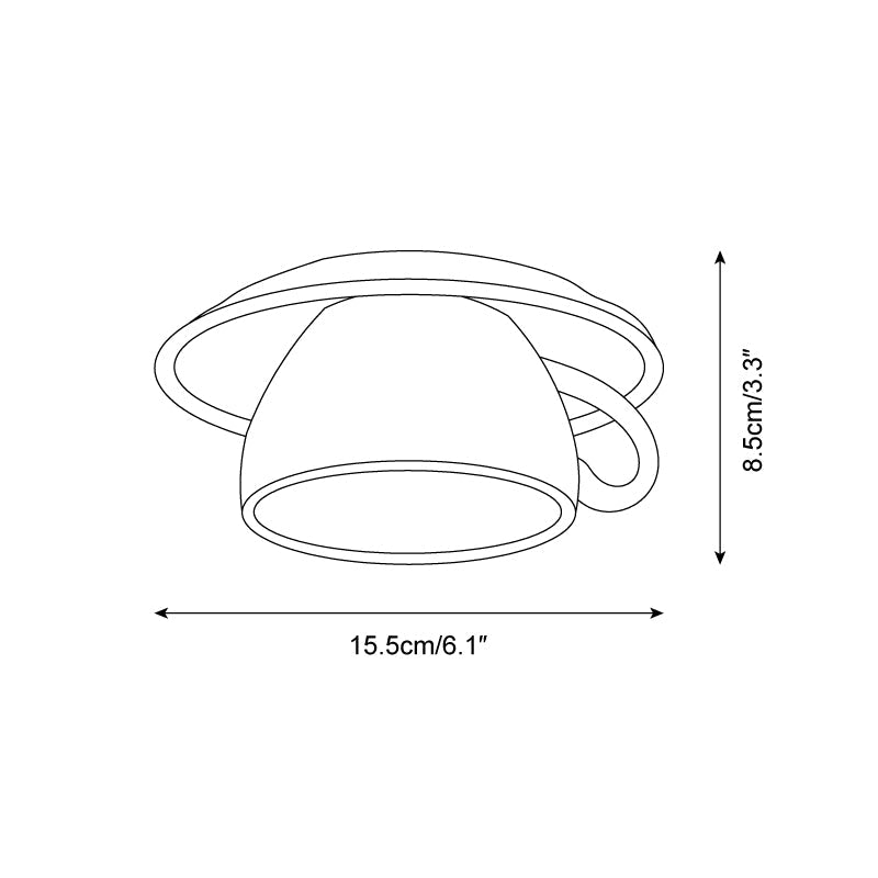Theekop Plafondlamp