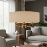 Afbeelding laden in galerijweergave, Tela klassieke multi-licht design hanglamp – traditionele stijl hanglamp voor eetkamer