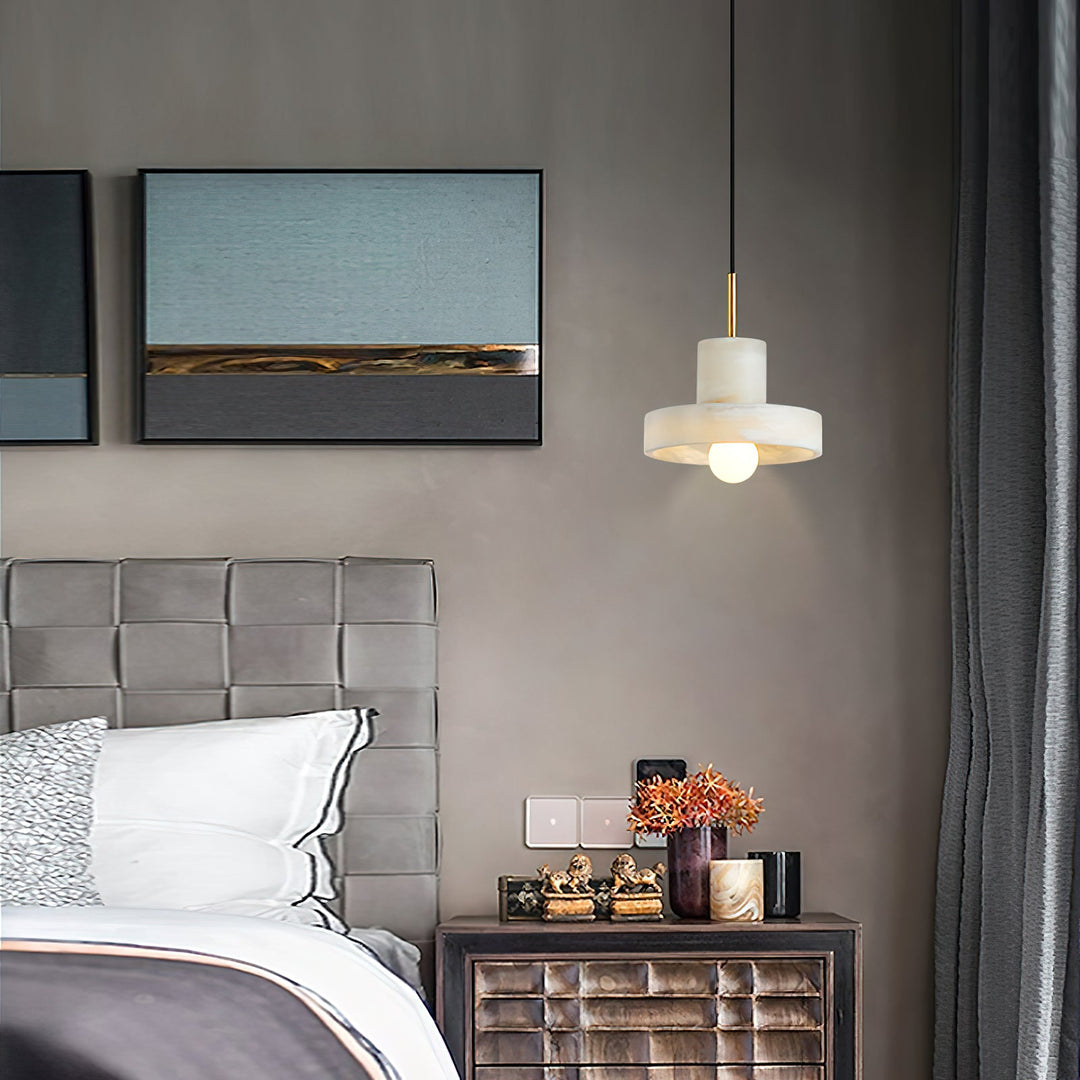 Universo ST Alabaster Pendant Lamp