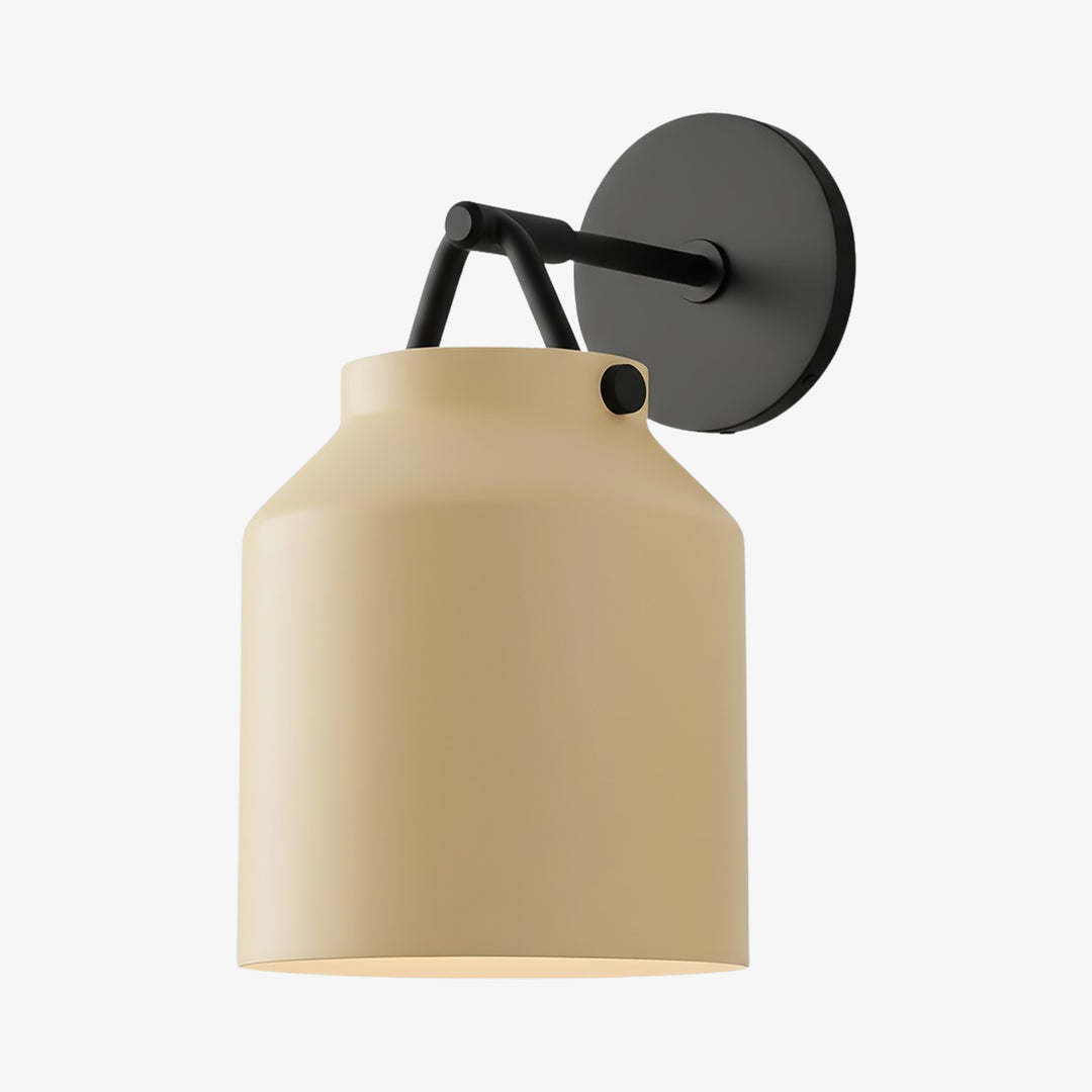 Applique Murale Minimaliste en Métal et Verre Hanton – Salle de Bain et Coiffeuse Moderne