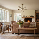 Load image into Gallery viewer, Mobilux Line Mid Century Sputnik Chandelier - Modern Brass Ceiling Light
