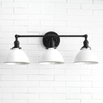 Load image into Gallery viewer, Conique Metal Industrial Modern Vanity for rustic bathroom
