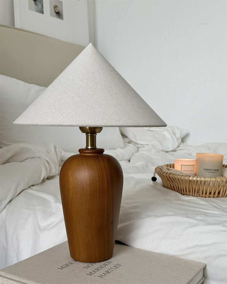 Brayden Holz Tischlampe