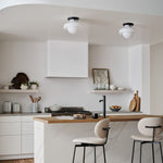 Load image into Gallery viewer, Hanton Modern Flush Mount Ceiling Light - Metal Minimalist Fixture

