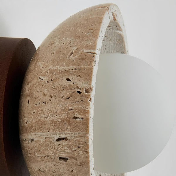 Travira Plafondlamp Gestructureerd Komvormig Ontwerp Inbouw Plafondlamp – Organische Stijl voor Woonkamers