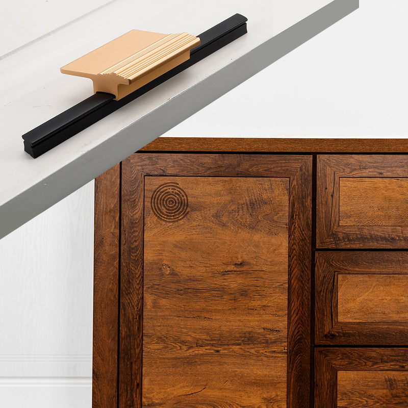 Nordic Modern Simplicity Aluminum Alloy Cabinet Pulls 3-3/4"cc With Classic Refined-Seendoor