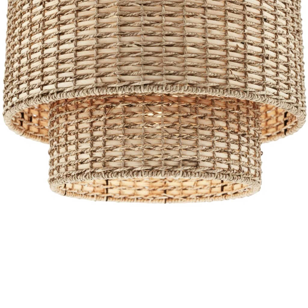 Harland Beachy Natuurlijke Rotan Dubbele Trommel Hanglamp