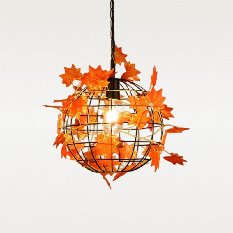 Verdeleia gelaagde hanglamp met plantenaccent – moderne hanglamp voor interieur van woningen