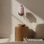 Load image into Gallery viewer, Eloise Brass Wall Sconce – Elegant Milk Glass Vintage Lighting
